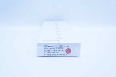 Biomet 430054 BMP Thin Osteotome, Blade 12mm x 2-1/2inch (x)